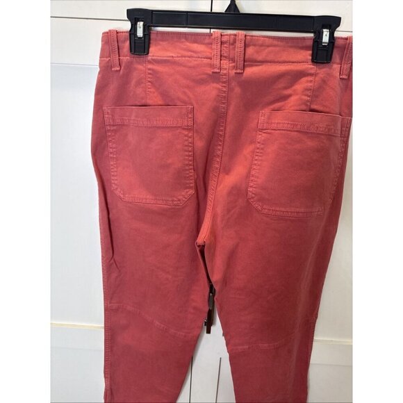 Banana Republic Pants Women's 10 Pink Tapered Flat Front Comfort - Picture 10 of 15